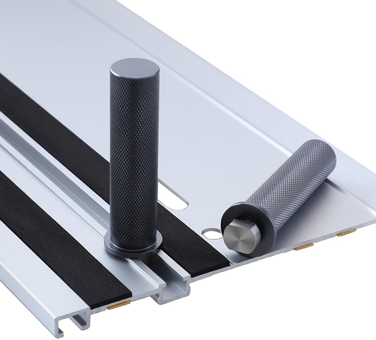 Dailygoods- Bankhond 20 Mm - Aluminium Houtbewerkingsstop - Tafelstop - Set van 2 - Hoge Sterkte - Duurzaam Materiaal
