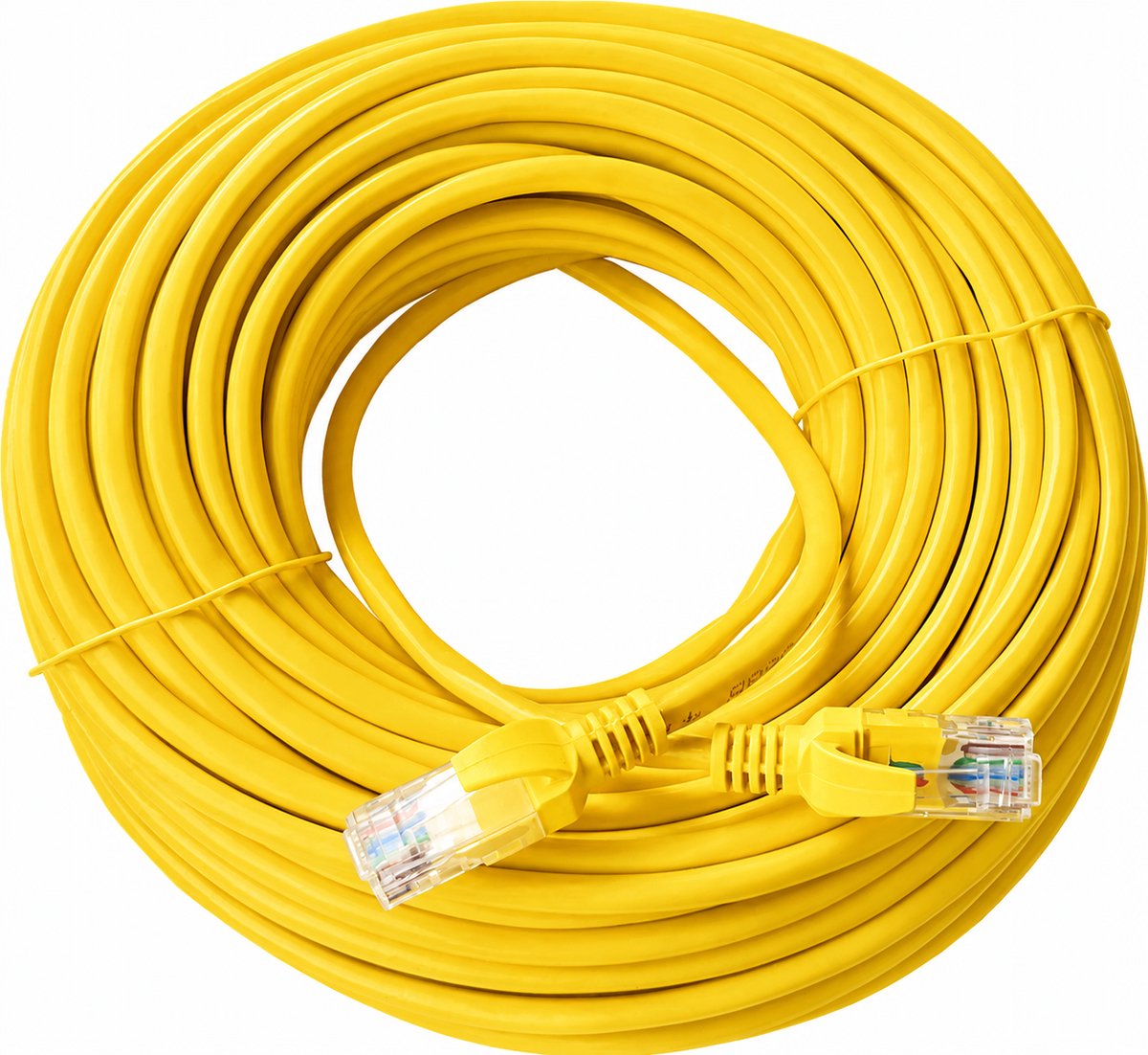 NexCable Premium Internetkabel 7 meter - CAT6 UTP Ethernet kabel RJ45 - Patchkabel LAN Cable Netwerkkabel - Geel