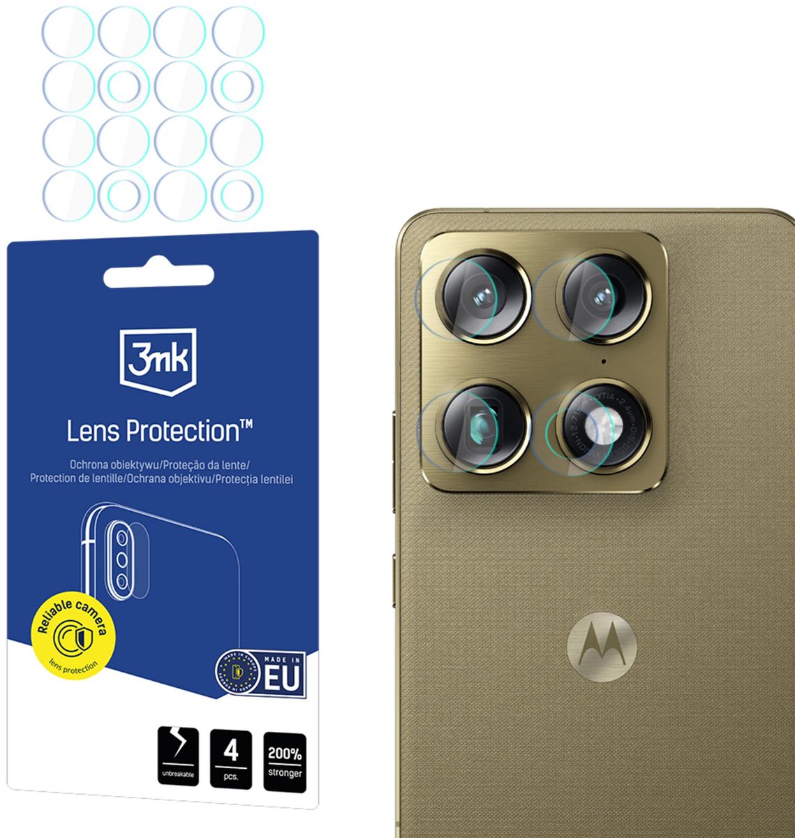 3Mk Lensbescherming Voor Motorola Signature-Brillen