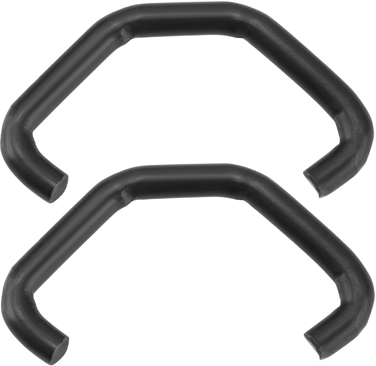 Dailygoods- Wisserspiraal 38mm - 2 Stuks - Zwart - Veerhaak - Staal - Voor Auto Ruitenwissers - Wisserspring
