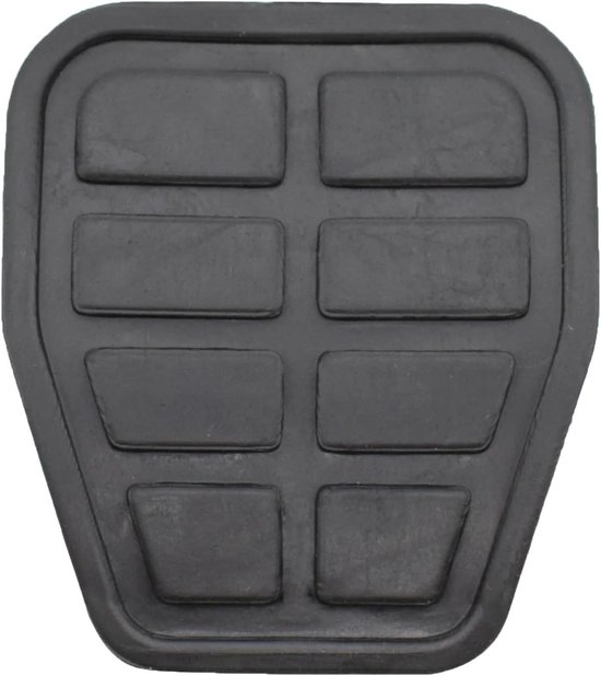 Pedaalhoezen Rubber - Remkoppelingspedaalhoes - Veiliger Rijden - Antislip Oppervlak - 6.3 cm Lengte - Zwart — afbeelding 3