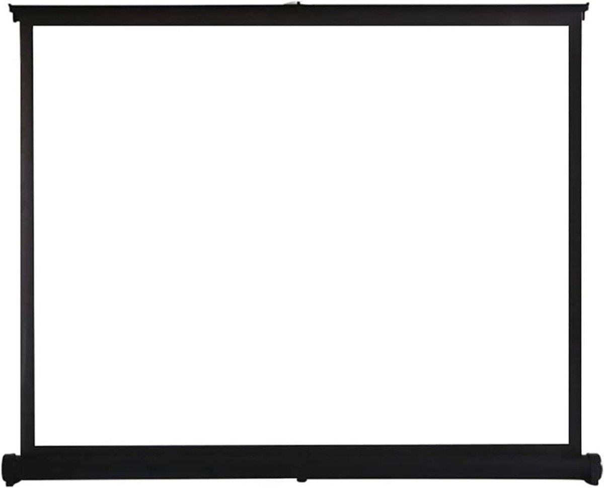 Projectiescherm - Beamer scherm - Films kijken - Zelfnivellerend ontwerp - 50 inch - Wit