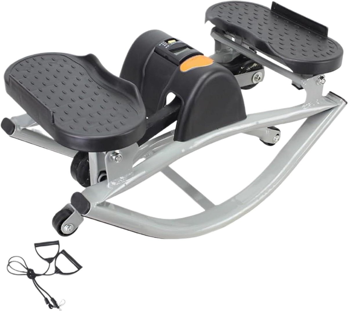 Stepper Machine - Hometrainer - Full Body Workout - Gewrichtsvriendelijk - Compact Design - Zwart