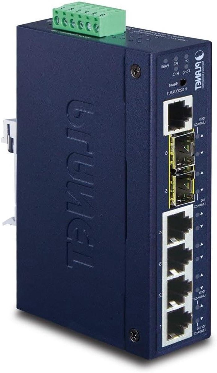 Managed Switch - Netwerk Switch - Netwerk Uitbreiding - Volledig Gemanaged - 8 Poorten - Zwart