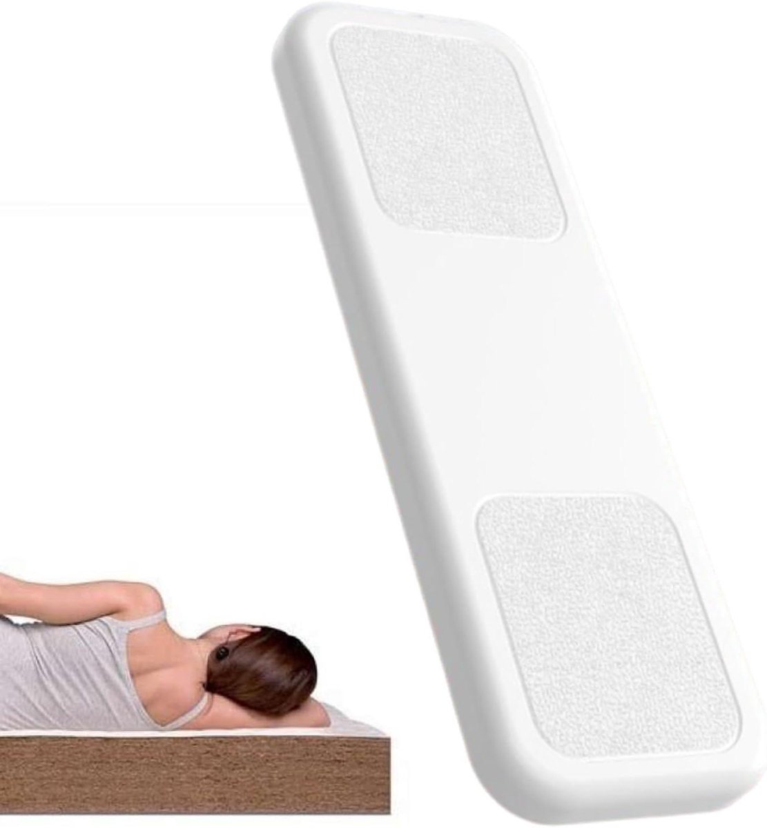 Kussen Luidspreker - Slaap Geluidsmachine - Rustige Nachtrust - Botgeleiding Audio - 3 x 46 x 3 cm - Wit
