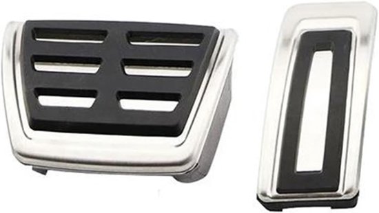 Pedaalhoezen Auto - Pedaal Covers Pedaalkappen - Verbeter Rijervaring - Antislip Ontwerp - 1 Stuks - Zilver — afbeelding 5