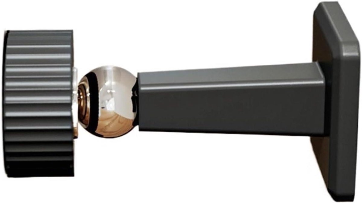 Magnetische Deurstopper - Zware Deurhouder - Deuren Open Houden - Sterke Neodymium Magneet - 15x15x15 cm - Zwart