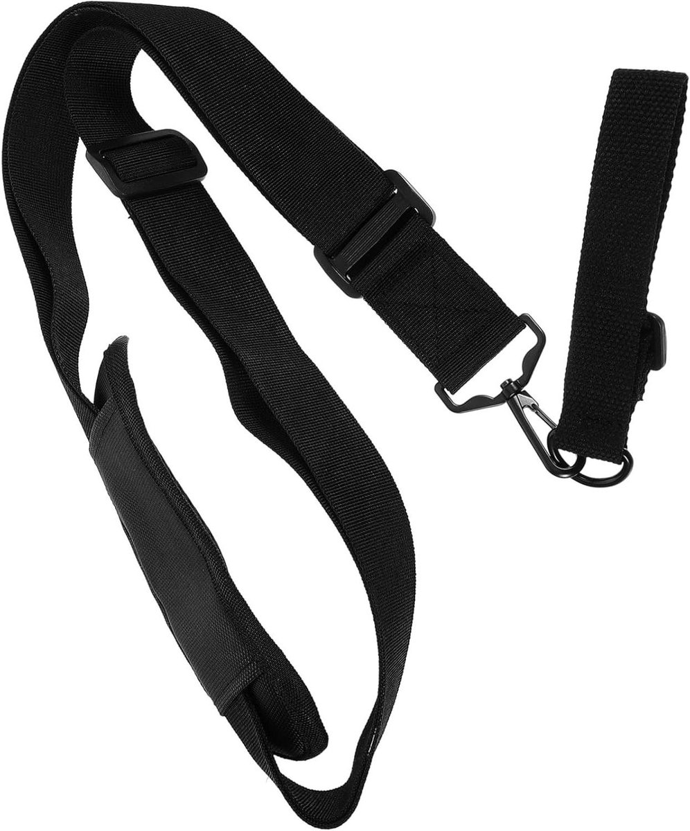 Draagband Grasmaaier - Schouderband - Tuinonderhoud - Snelsluiting - 80 cm - Zwart