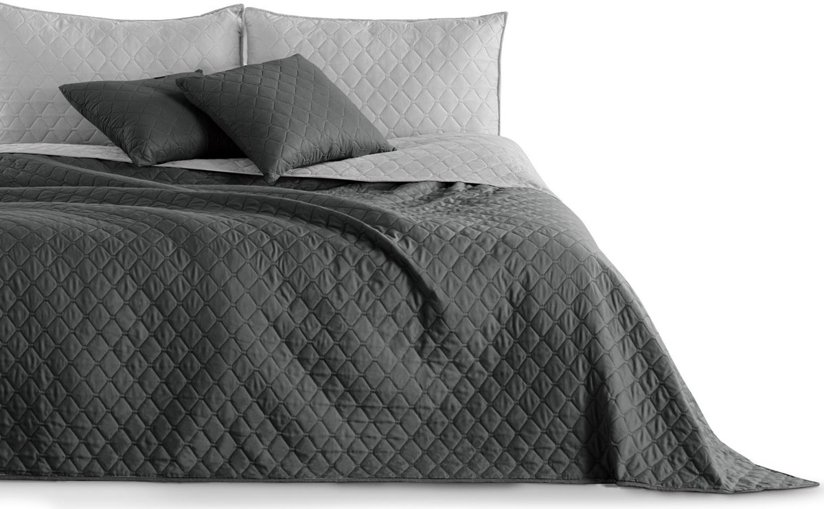 Dailygoods- Beddensprei Dubbelzijdig - Onderhoudsarm - Gewatteerd - Polyester - Duurzaam - Strijkvrij - Dekbedovertrek