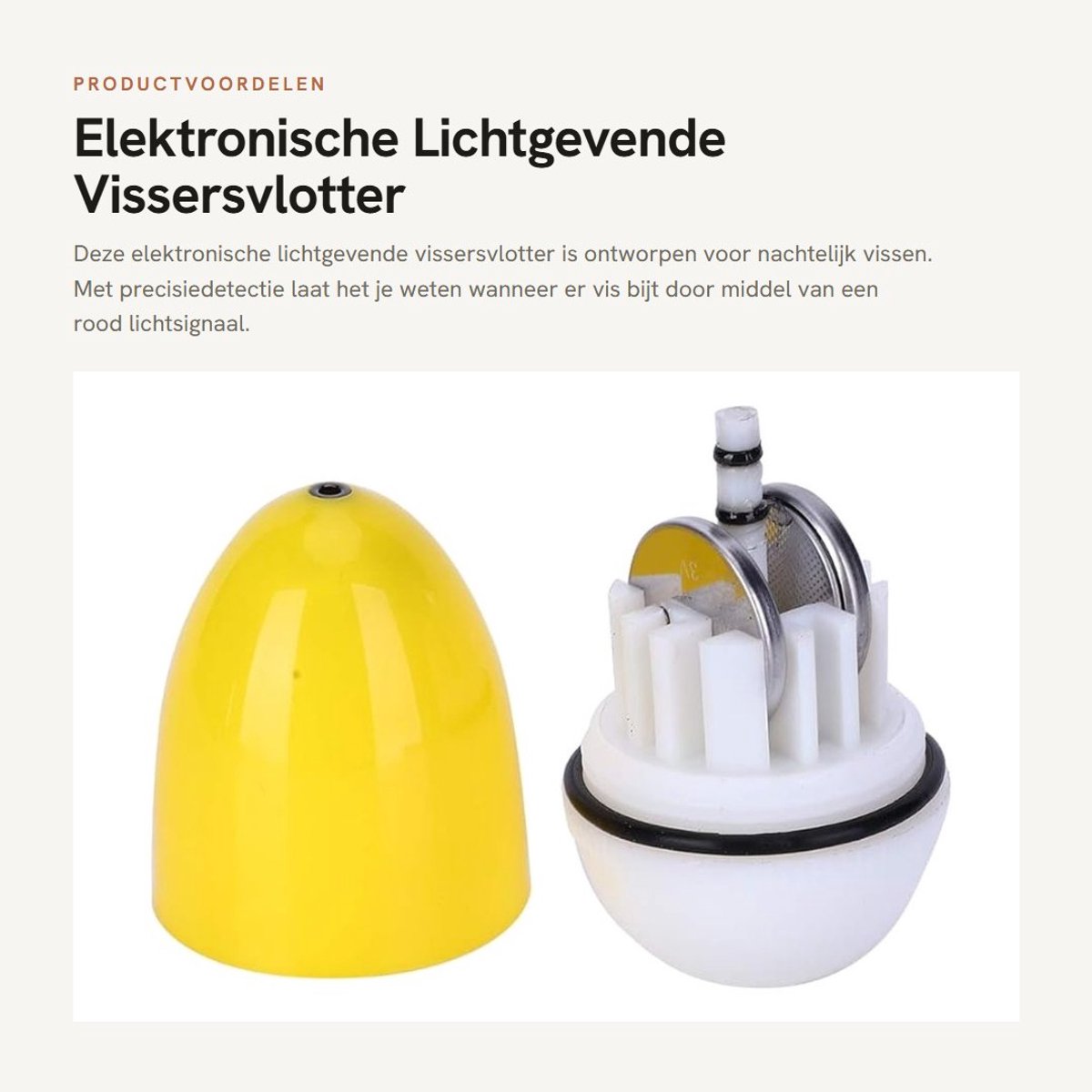 Dailygoods - Elektronische Lichtgevende Vissersvlotter