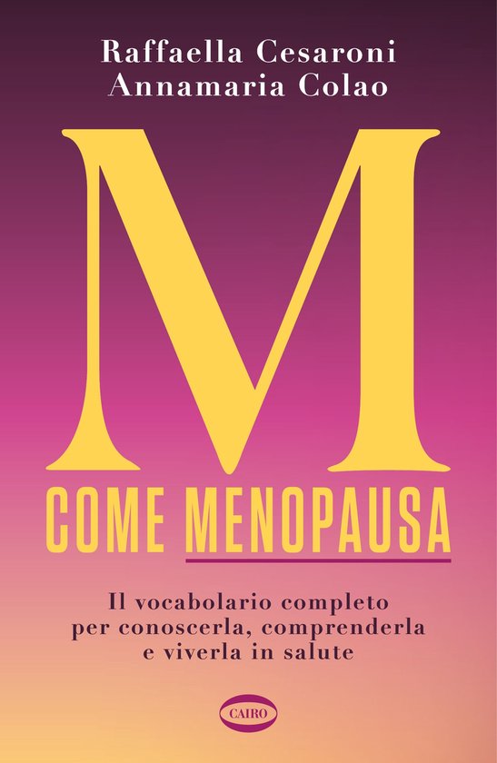 M come Menopausa - cover