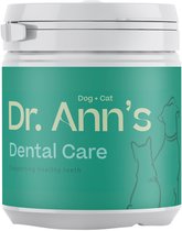 Dr. Ann's Dental Care - Supplement voor Hond en Kat - 180 g - Ondersteunt het Gebit - Helpt tegen Tandplak