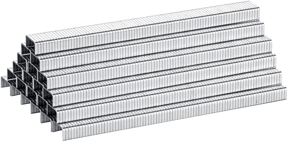 Nietjes, Verzinkte Nieten voor Tacker, 20 Gauge 10,5 mm Kroon, Ideaal