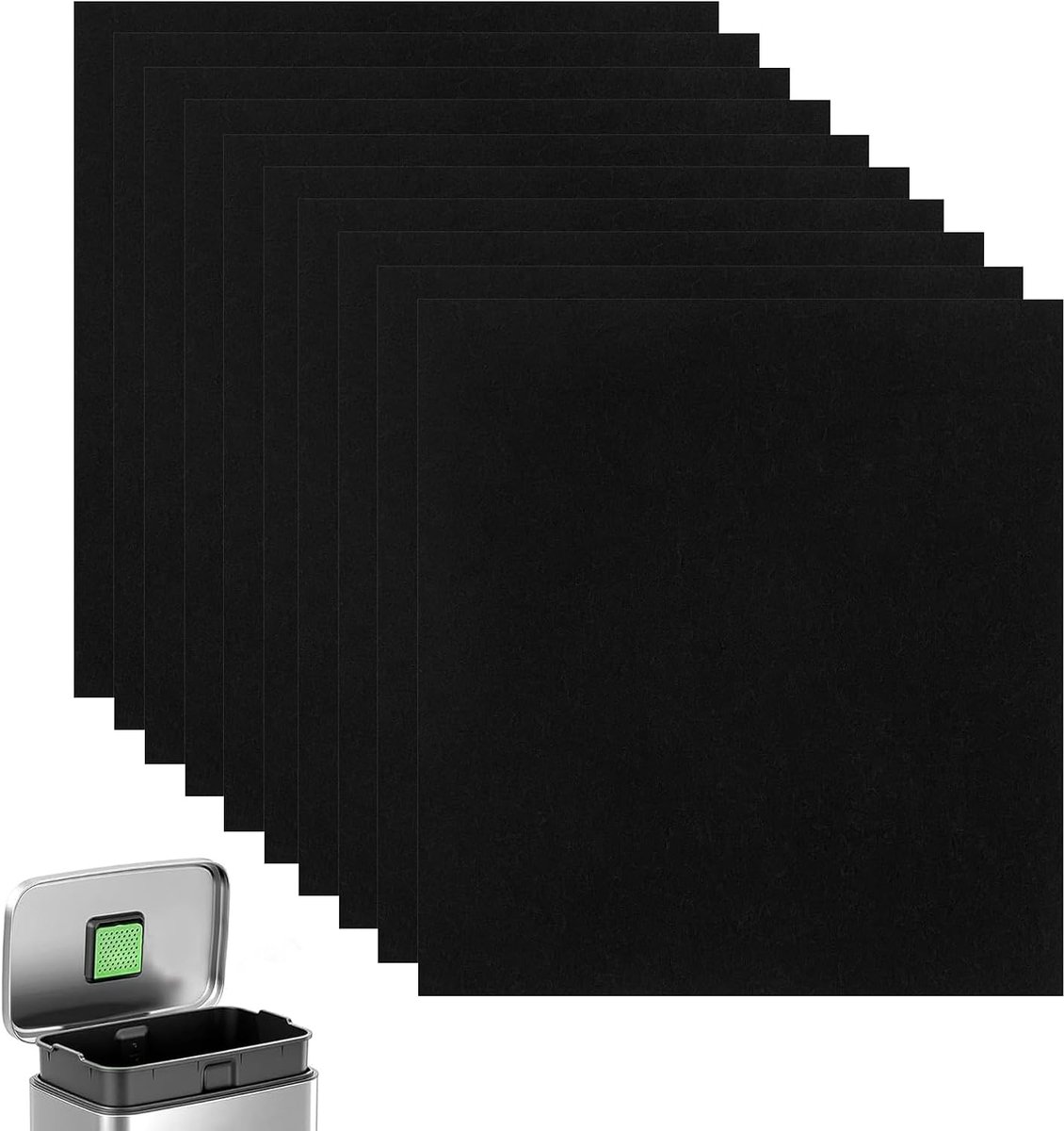 10 stuks actieve koolfilters, geurbeschermingsfilters, actieve