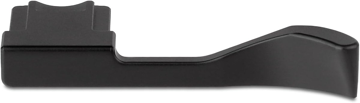 duim-up-greep voor Fujifilm X100VI Fujinon X100V camera-accessoires Haoge THB-XVB, zwarte flitsschoen, duim-up-steun, handgreep