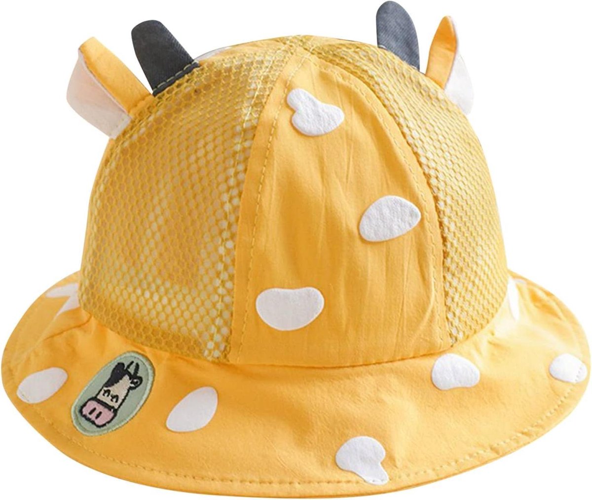 Kinder Zonnehoed - Kinderpet Zomerhoed - Bescherming tegen zon - Verstelbare kinriem - One size - Cartoon