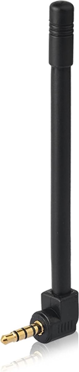 Mini FM Antenna with 3.5mm Plug Connector for Mobile Cell Phone FM Radio Bose Wave Music System Indoor Sound Radio Bluetooth Stereo Receiver AV Audio Vedio Home Theater Receiver HD Radio Tuner