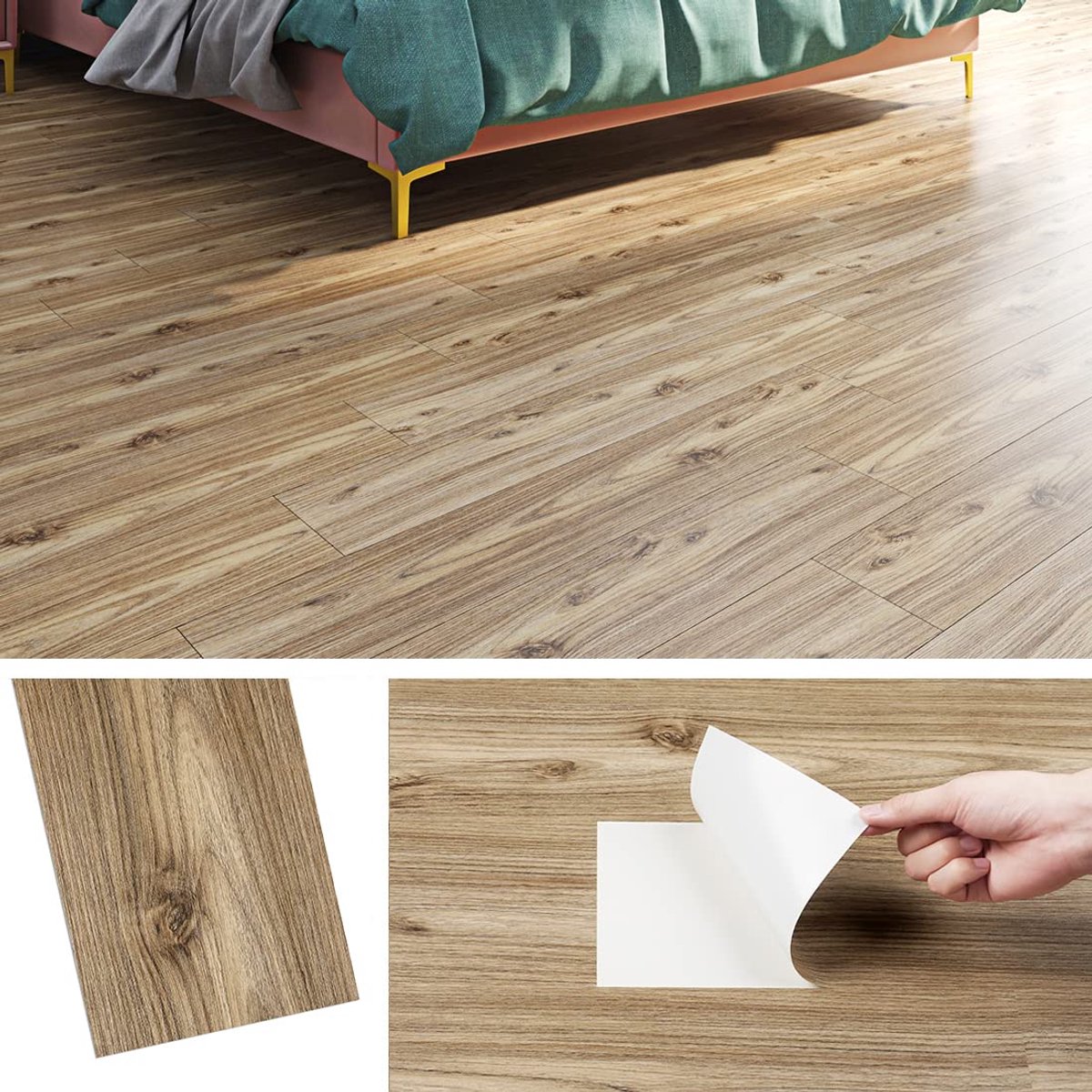16 Tegel Pvc Vloeren Keuken Vinyl Vloer Zelfklevend Badkamer