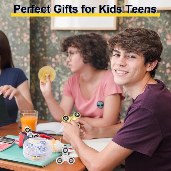 spinner, 2 stuks, sensorisch fidget-speelgoed voor kinderen en — afbeelding 4