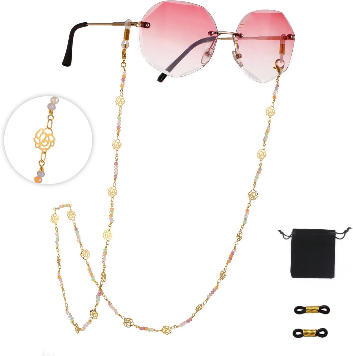 Brillenkette dames brillenketting