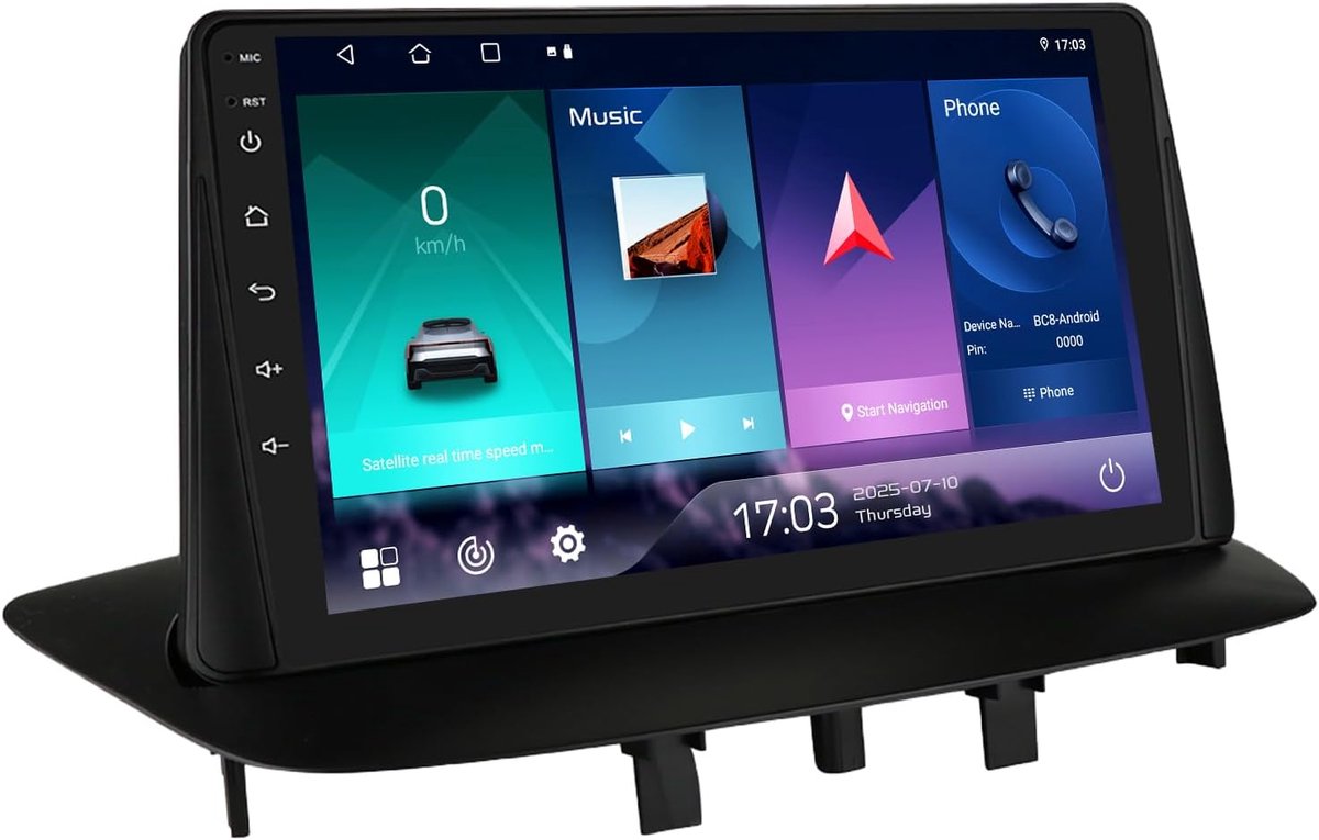 Autoradio voor Renault Megane 3 2008-2014, 9inch Android 14