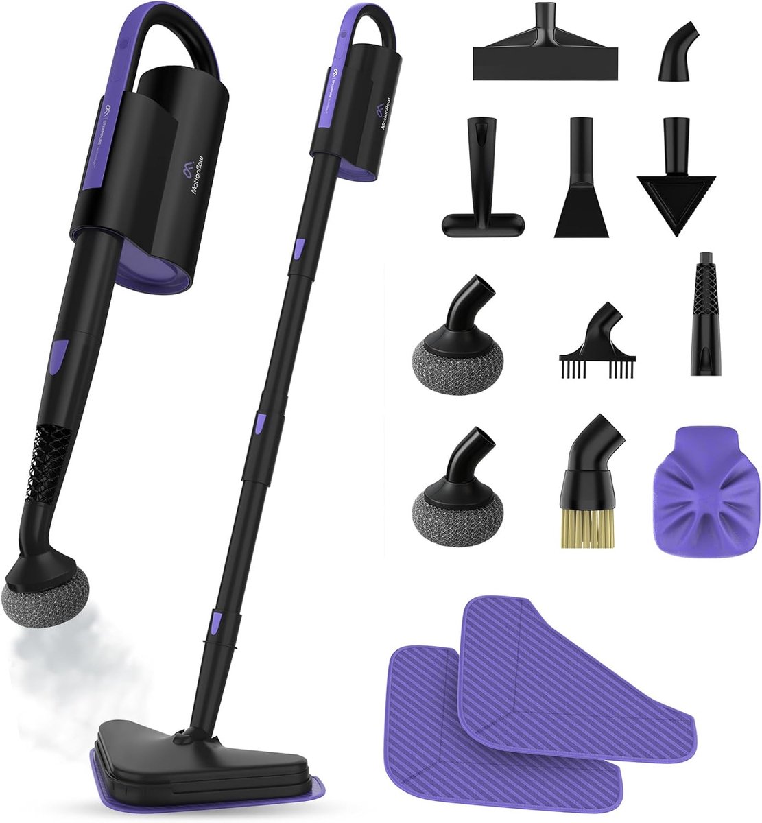 Stoomreiniger 16-in-1 - Handstoomreiniger - 120°C in 20 seconden - Ideaal voor vloer en tapijt - SnelShoppen