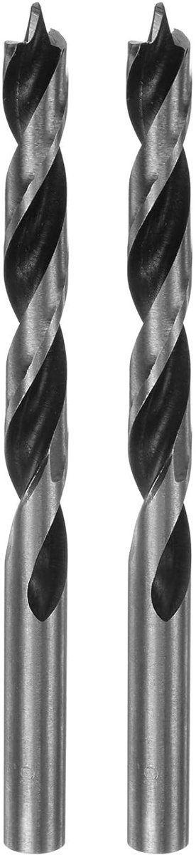 Brad Point 2 boren 8,5 mm (21/64 inch) diameter rechte schacht ronde