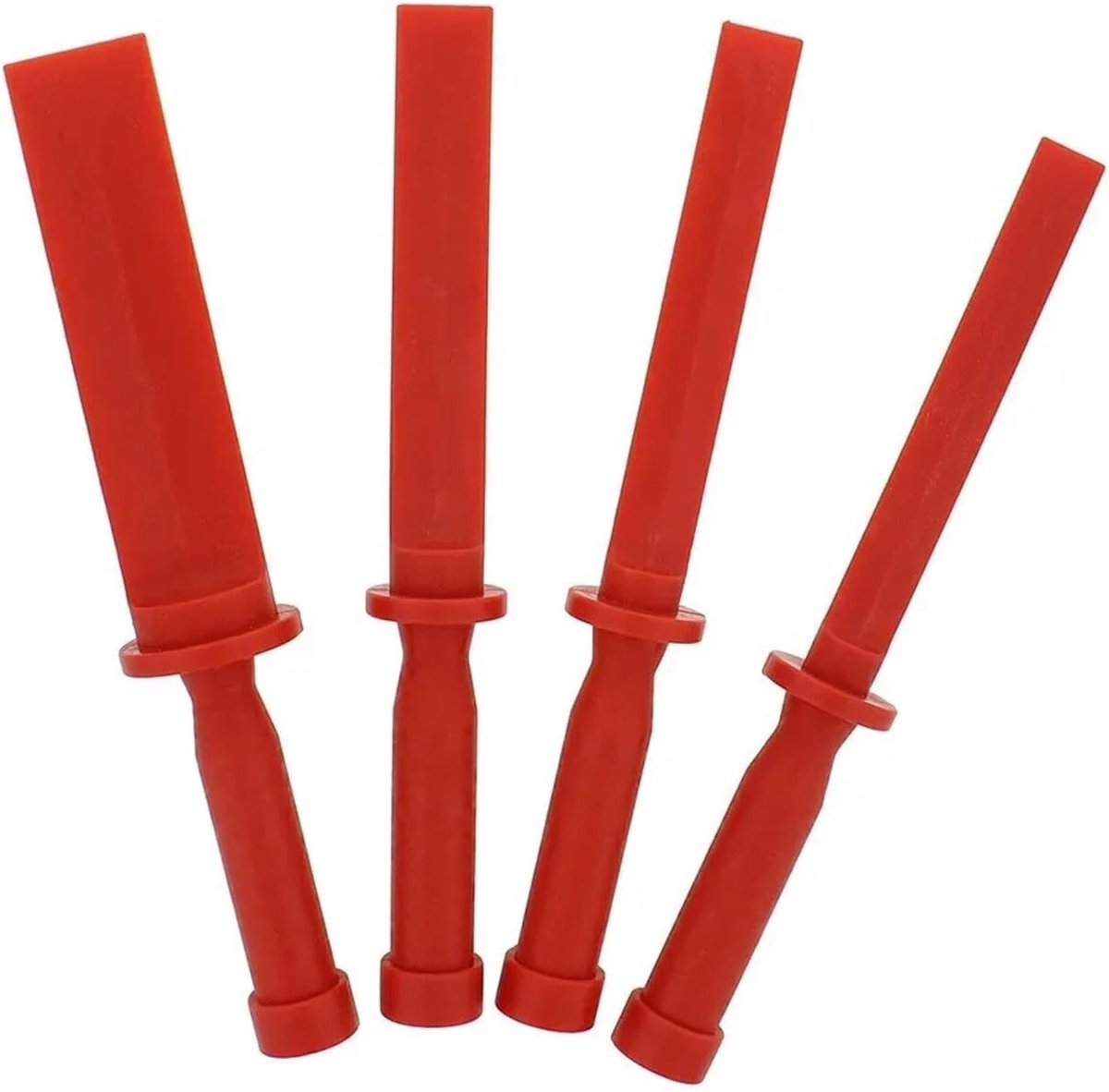 Schrapers, schraperset, kunststof spatels, kunststof schrapers voor