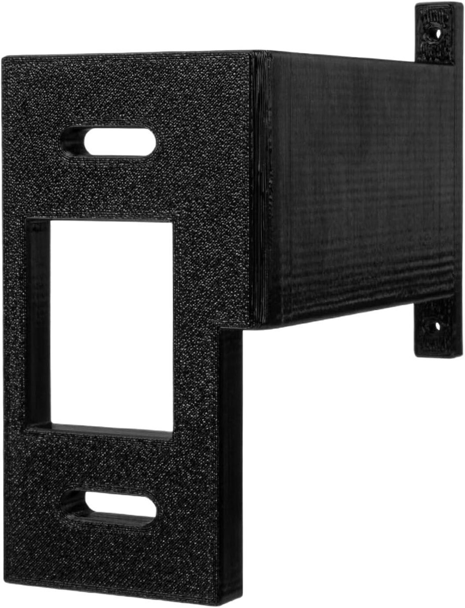 Ring Extender Mount - Deurcamera Verlengstuk - Beveiliging Verbeteren - 180 Graden Zichtveld - 15.01 x 11 x 5 cm