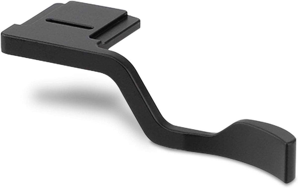 THB-XT30B Metalen Hot Shoe Thumb Up Rest Hand Grip voor Fujifilm Fuji X-T10 X-T20 X-T30 XT10 XT20 XT30 Camera Zwart