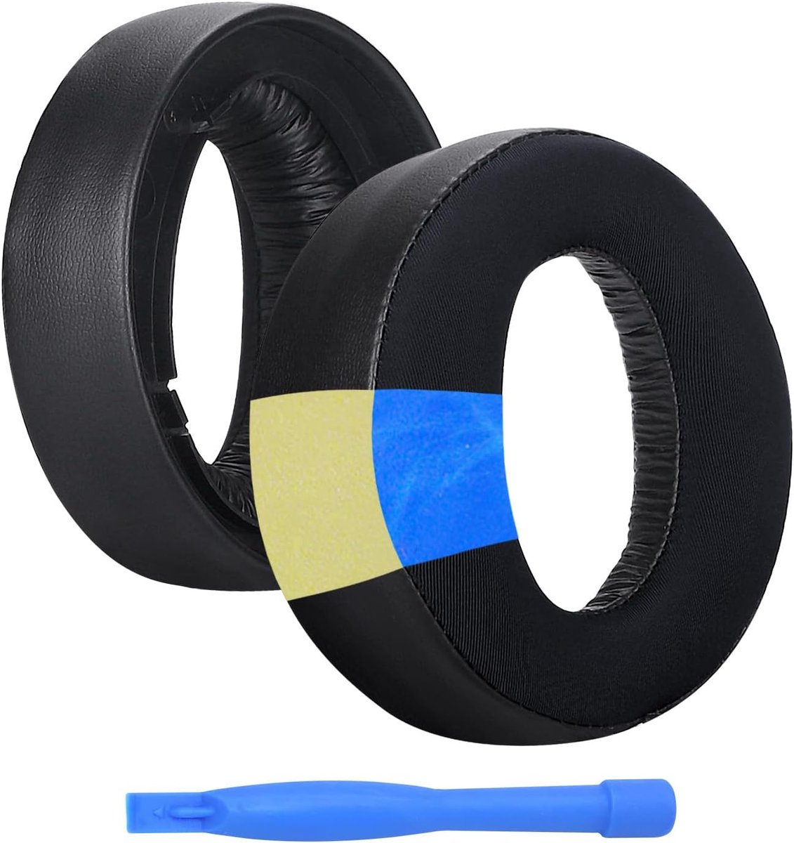 Oorkussens voor Sony PlayStation 5 3D Pulse Wireless PS5 Hoofdtelefoons van MMOBIEL – Cooling Gel Koptelefoon Oorkussens - Noise Isolation Earpads – Zwart