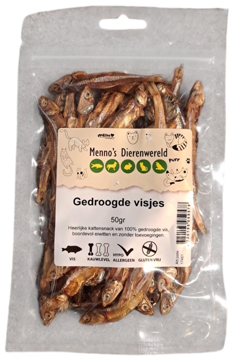 Gedroogde visjes 50 gram