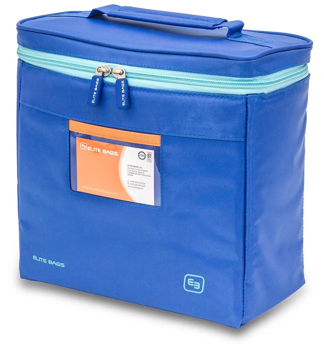 Elite Bags - COOLS – Geïsoleerde transporttas voor samples - Blauw - Monsters - 300 bloedafnamebuizen