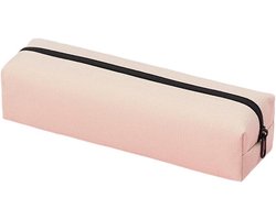 SnelShoppen - Grote capaciteit etui - compact etui voor tot 30 pennen, duurzaam voor studenten, wit, perfect voor school, kantoor en creatief gebruik