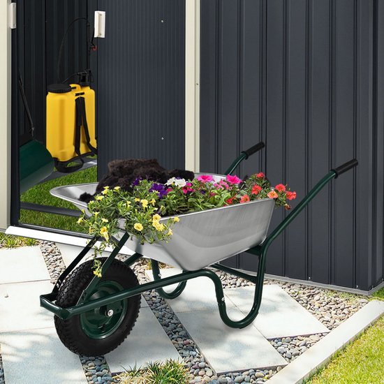Kruiwagen - 100L - 250KG van Tectake — afbeelding 4