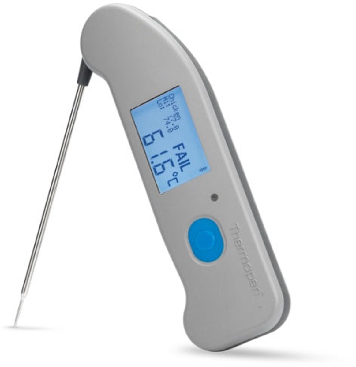 Thermapen ONE Blue - Digitale HACCP Thermometer voor Voedsel en Vloeistoffen - Bluetooth - Blauwe Knop