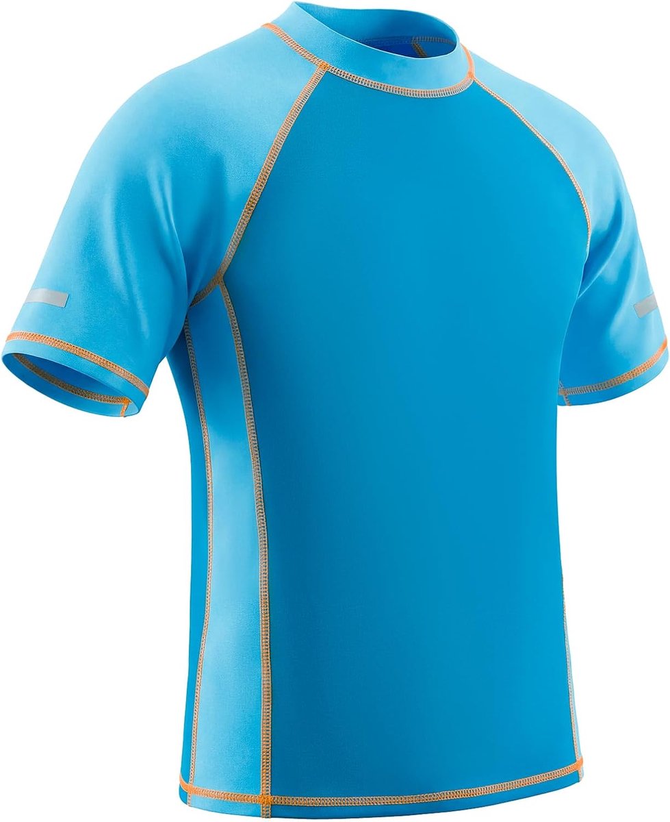 Rashguard shirt zwemshirt kinderen korte mouw zwemshirt met
