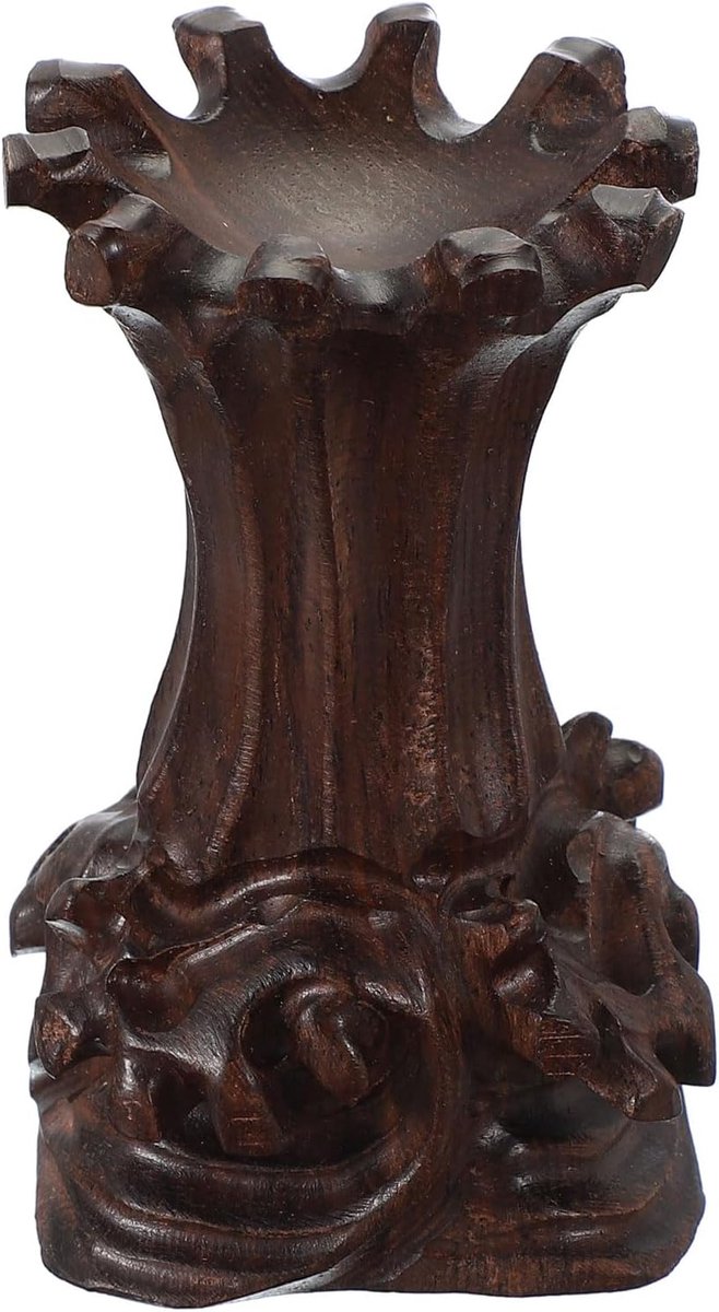Kristallen Bolstandaard, Houten Display Stand Basis 40x90mm Bolhouder voor Kristallen Bolstandaard Ei Basis Decoratief, Hout Kleur