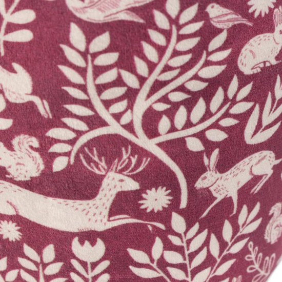 furn. Skandi Woodland Dieren Fluwelen Deurstop — afbeelding 3