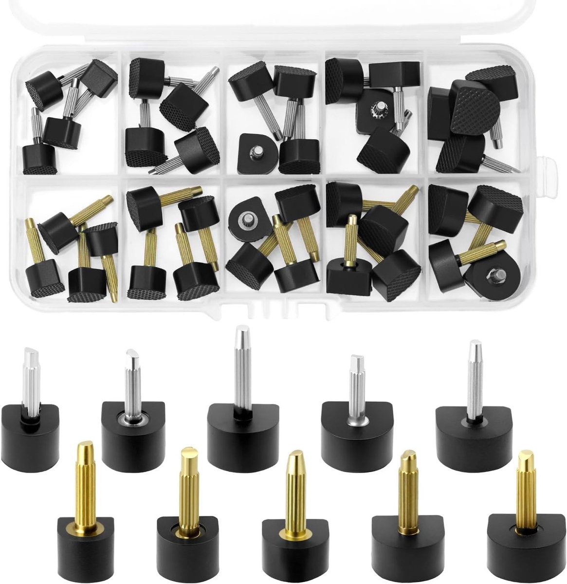 20 Paar Vervangende Hoge Hakken Tips U Vorm 8 9 10 11 12mm voor Stijlvolle Schoenen en Comfort