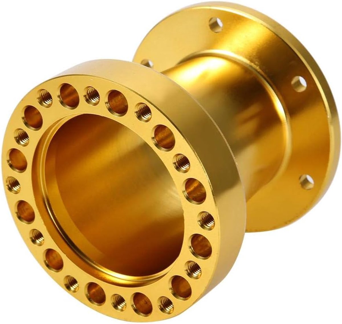 Yctze voor g920 stuuradapter voor g29 stuurwiel adapterplaat 3 inch universele aluminium auto stuurwiel naaf afstandhouder adapter kit (geel)