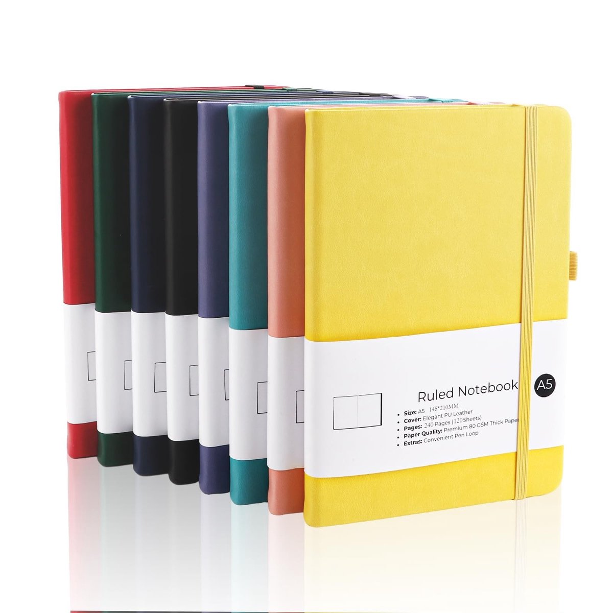 Omgoods - A5 Hardcover Notitieboek met Ruled Pagina's