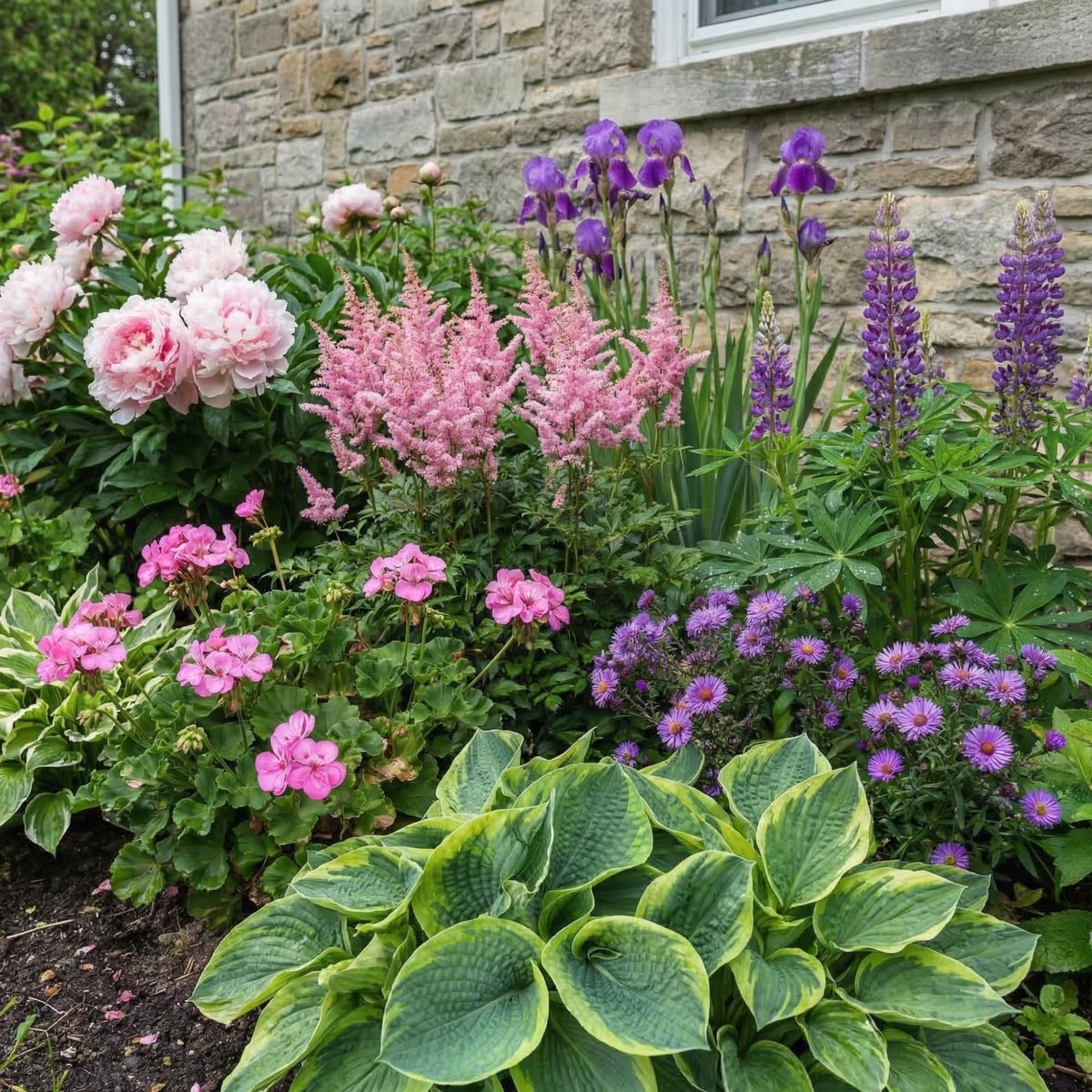 Omgoods - Perennials Garden Multi-Color Collection - Assortiment van 10 Hardy Bloembollen voor de Tuin