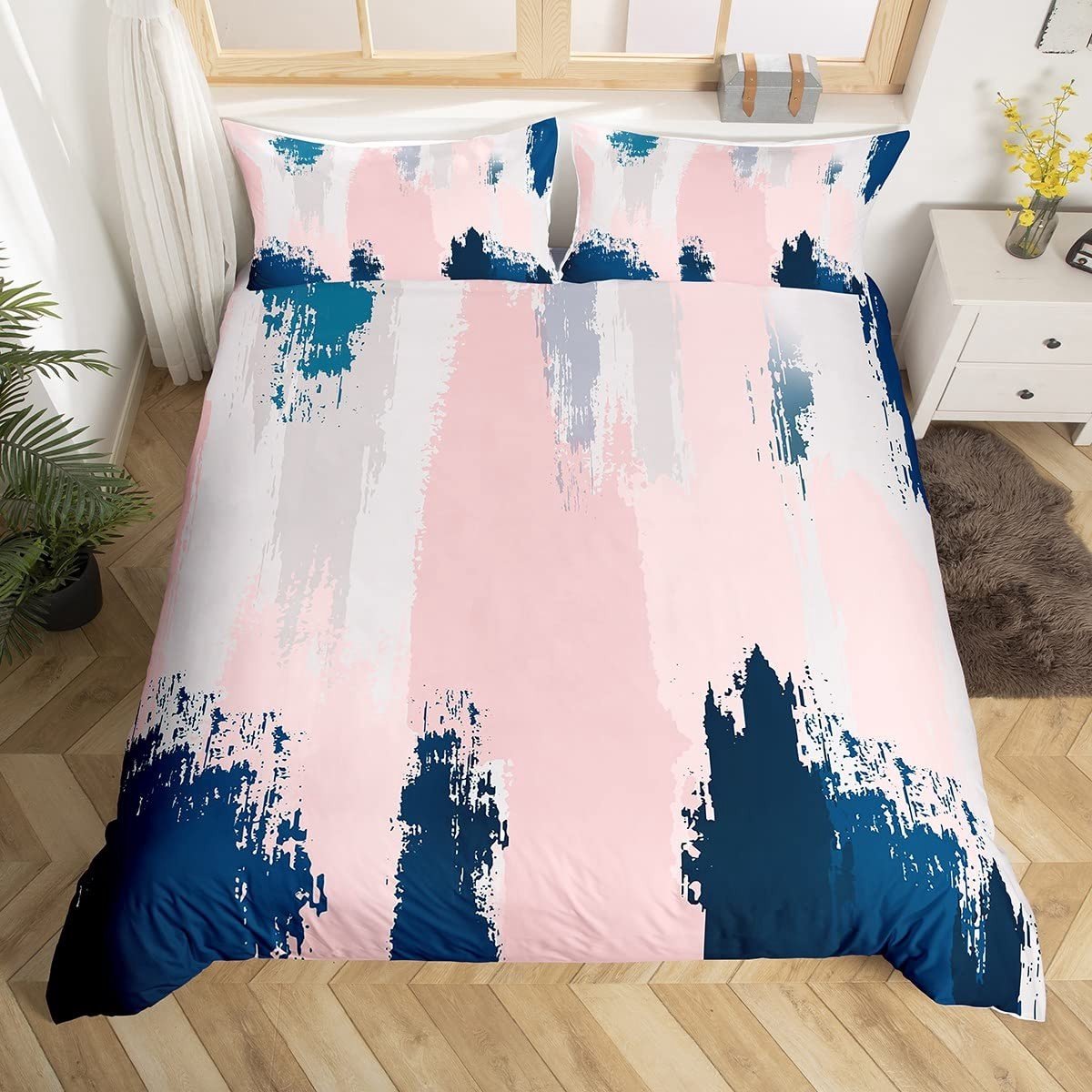 Omgoods - Abstract Geometrisch Beddengoed Set voor Kinderen - King Size 3Pcs