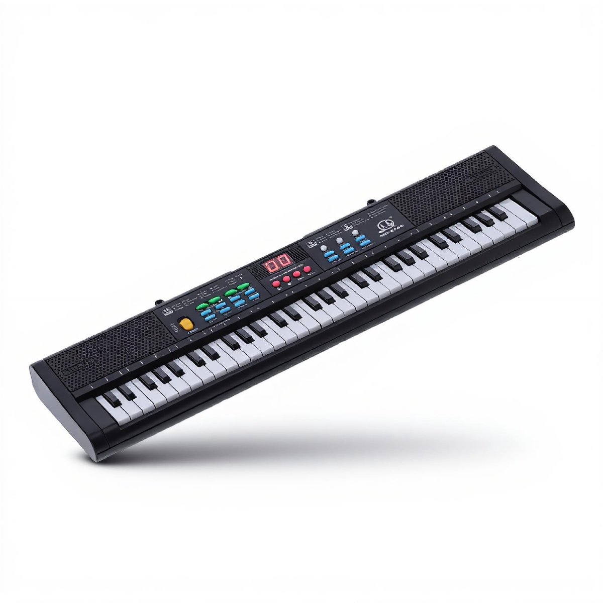 Omgoods - Multifunctionele Digitale Piano met 61 Toetsen en Microfoon voor Beginners