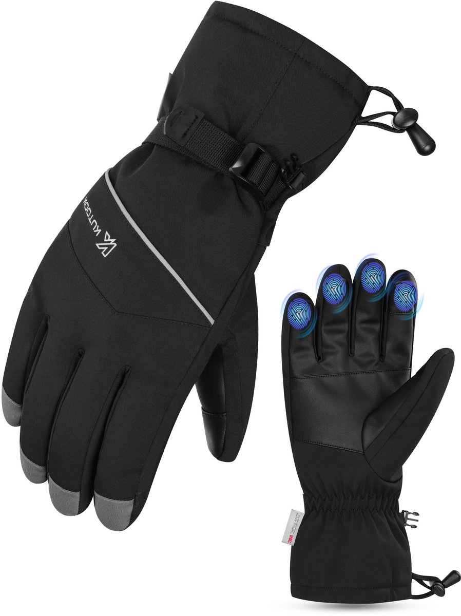 Omgoods - Waterdichte Ski Handschoenen voor Mannen en Vrouwen - Windproof en Touchscreen
