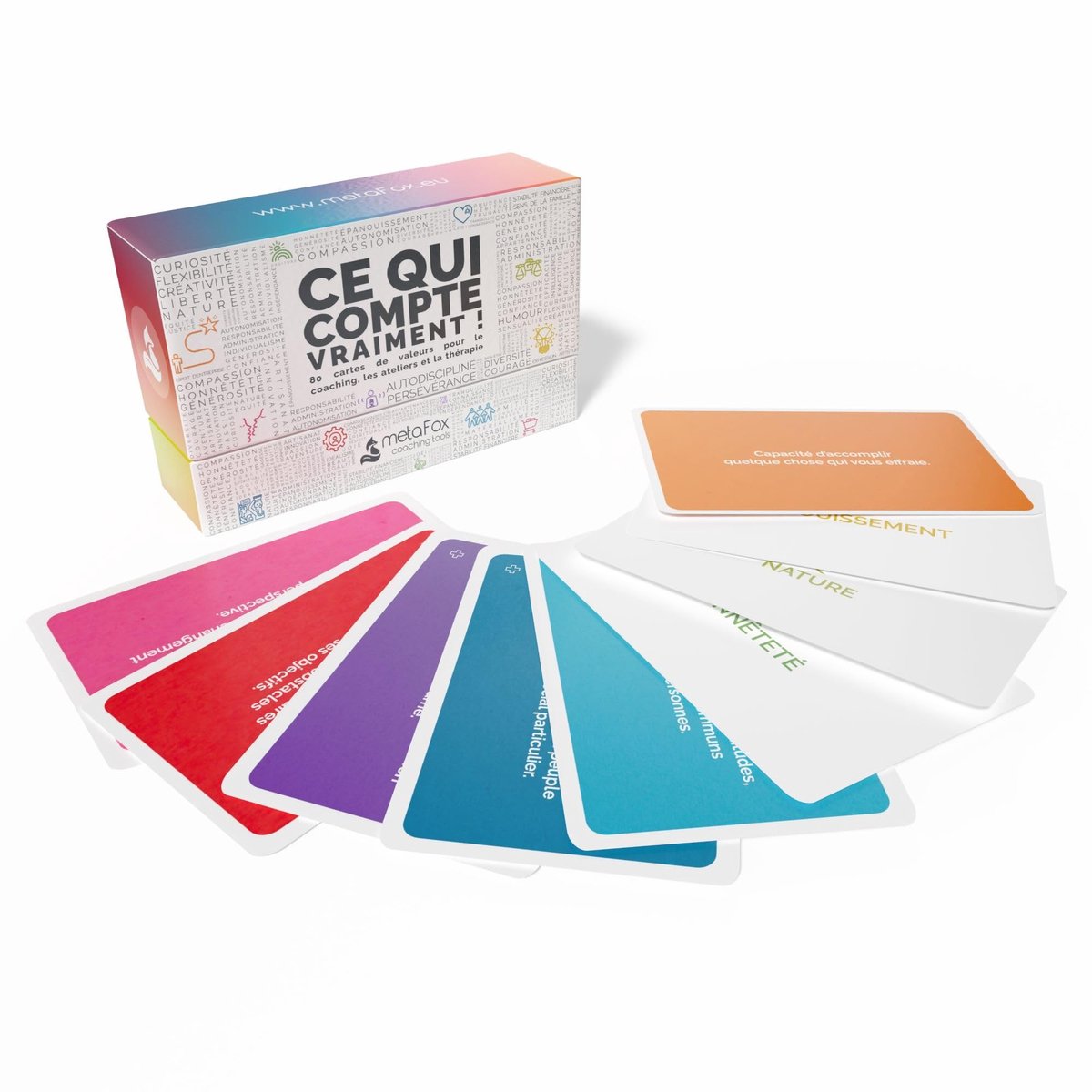 Omgoods - Coachingkaarten Wat Echt Telt! - 80 Waardevolle Kaarten voor Coaching