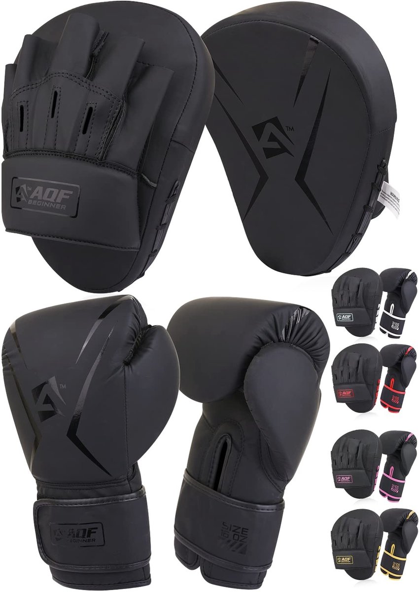 Omgoods - Boxing Set met Bokshandschoenen en Focus Pads - Ideaal voor Martial Arts Training