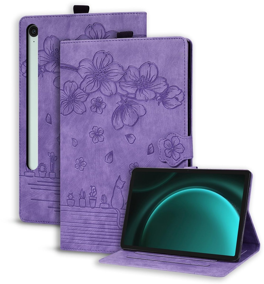 Omgoods - Multifunctionele Beschermcase voor Samsung Galaxy Tab S10 FE - 10.9 Inch