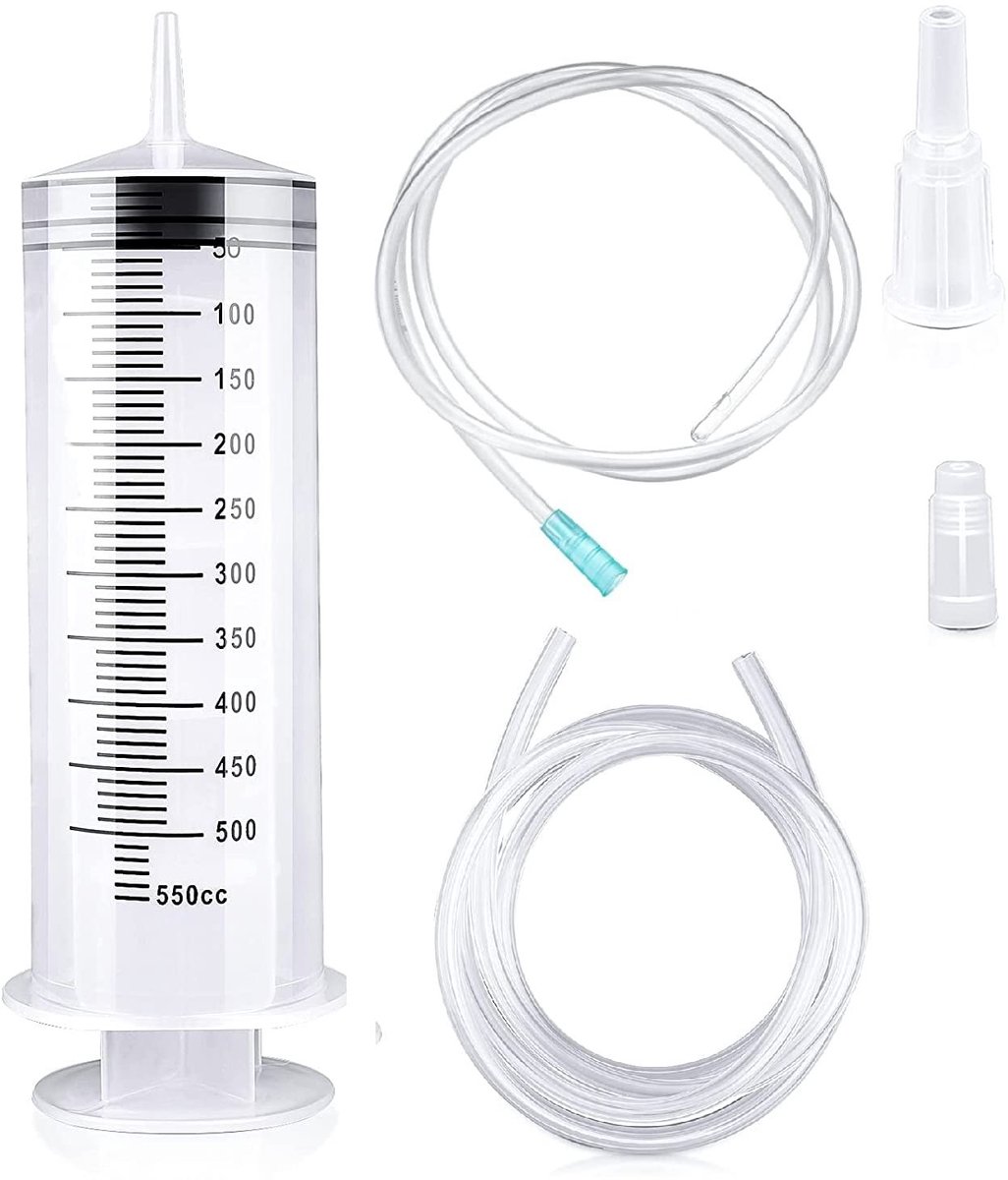 Omgoods - Plastic Tube Spuit van 150/250/350/550ml - Herbruikbare Spuit voor Diverse Toepassingen